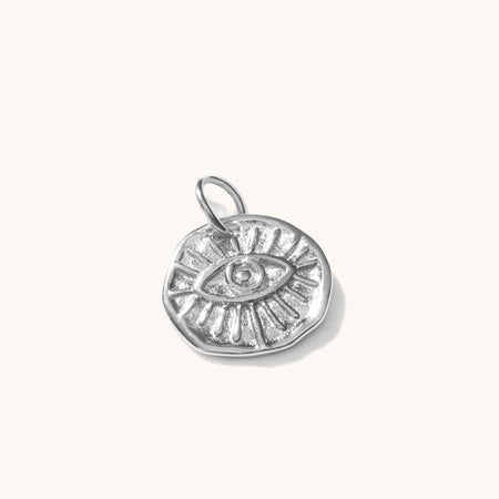 Evil Eye Pendant Silver